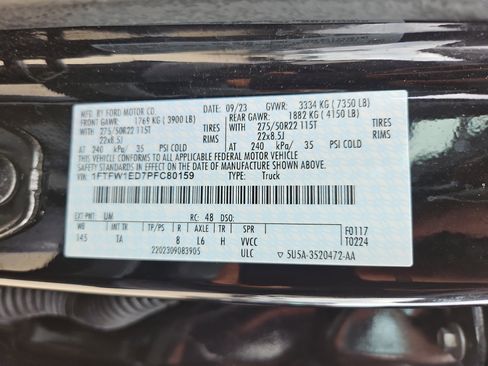 Used 2023 Ford F150 Limited image 34