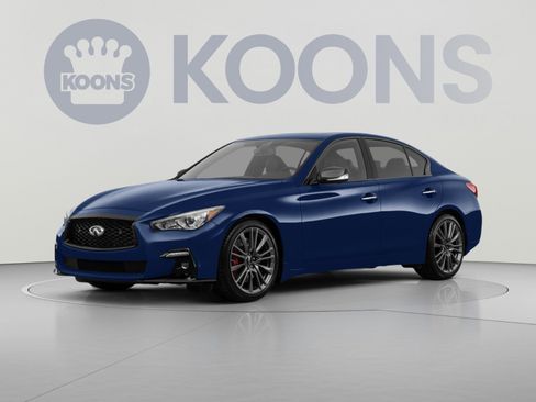 Used 2024 INFINITI Q50 Red Sport 400 w/ Carbon Fiber Package AWD/4WD image 1