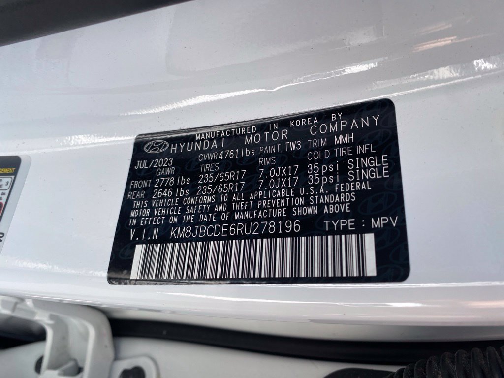 Certified 2024 Hyundai Tucson SEL AWD/4WD image 26