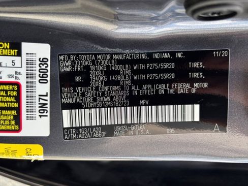 Used 2021 Toyota Sequoia Nightshade image 23