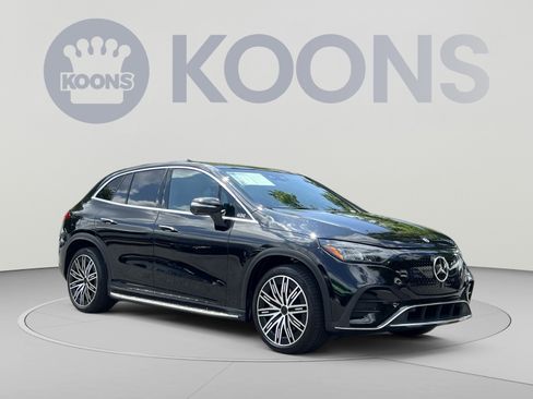 Certified 2023 Mercedes-Benz EQE 350+ 4MATIC SUV w/ AMG Line Exterior Package image 2