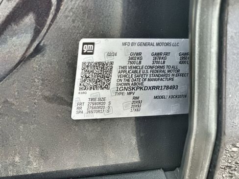 Certified 2024 Chevrolet Tahoe Z71 w/ Luxury Package image 34