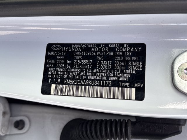 Used 2019 Hyundai Kona SEL AWD/4WD image 21