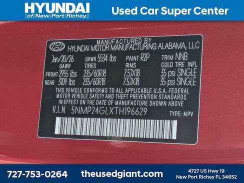 Used 2026 Hyundai Santa Fe SEL FWD image 42