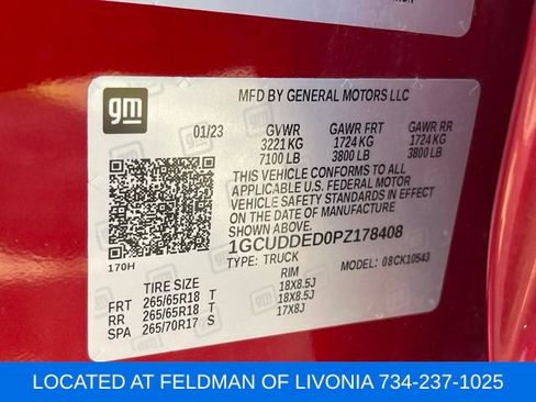 Certified 2023 Chevrolet Silverado 1500 LT AWD/4WD image 10