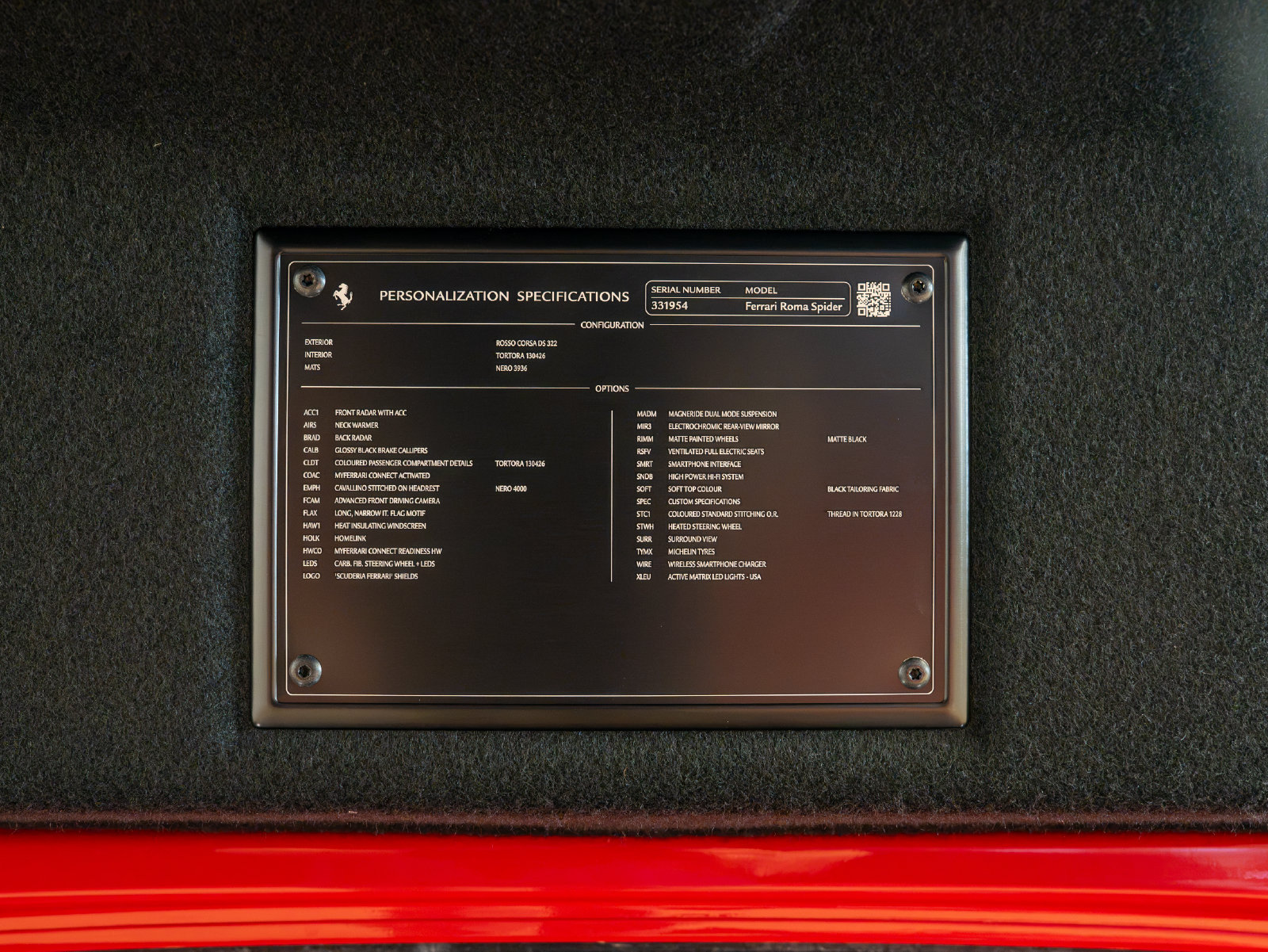 Certified 2026 Ferrari Roma Spider RWD image 27