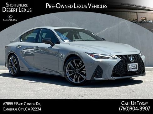 Used 2025 Lexus IS 350 F Sport w/ Navigation Package RWD image 1