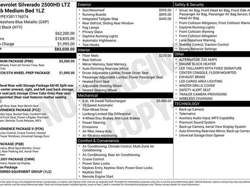 Used 2024 Chevrolet Silverado 2500 LTZ w/ LTZ Premium Package AWD/4WD image 4