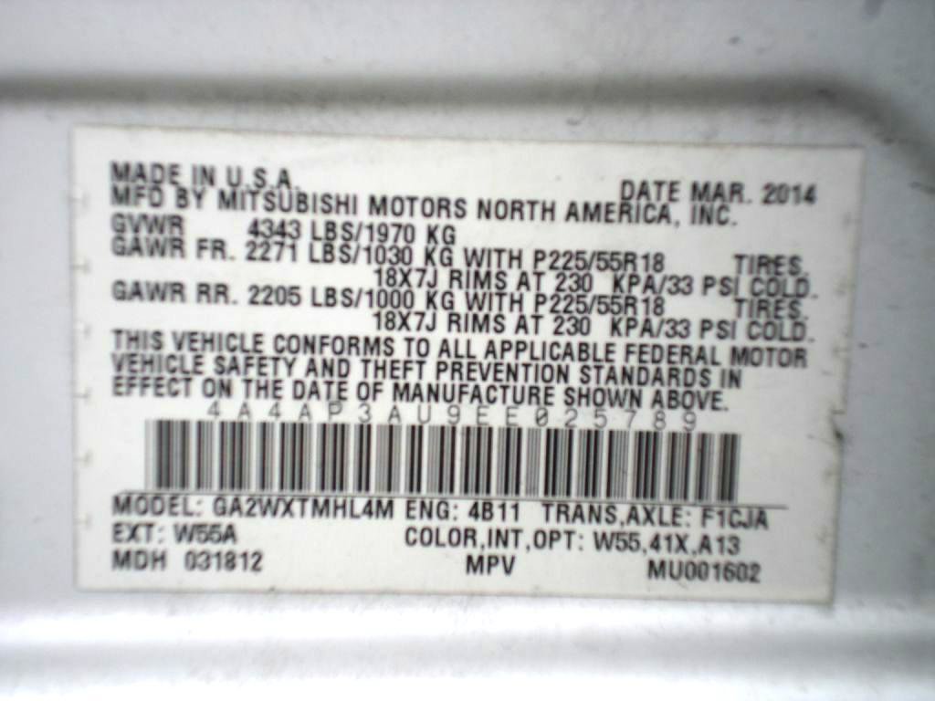 Used 2014 Mitsubishi Outlander Sport ES FWD image 21