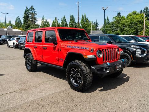 Used 2021 Jeep Wrangler Unlimited Rubicon 4xe w/ Cold Weather Group AWD/4WD image 27