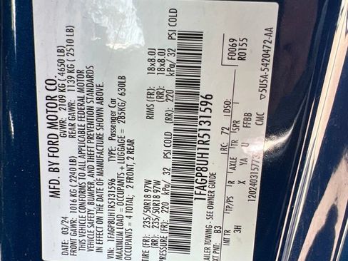 Used 2024 Ford Mustang Premium RWD image 27