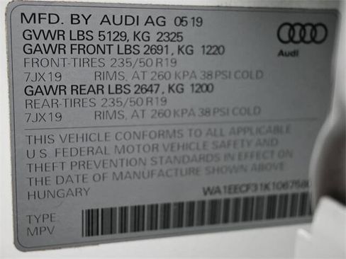 Used 2019 Audi Q3 2.0T Premium Plus w/ Premium Plus Package image 7