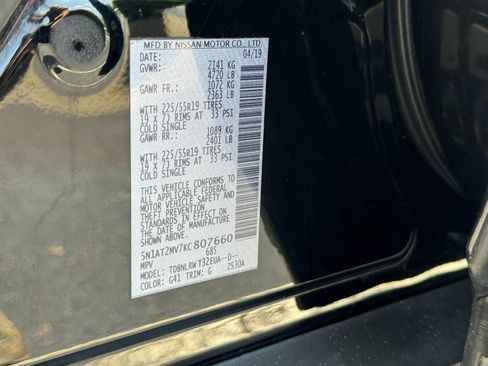Used 2019 Nissan Rogue SL AWD/4WD image 44