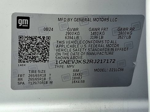 Used 2024 Chevrolet Traverse Z71 AWD/4WD image 26