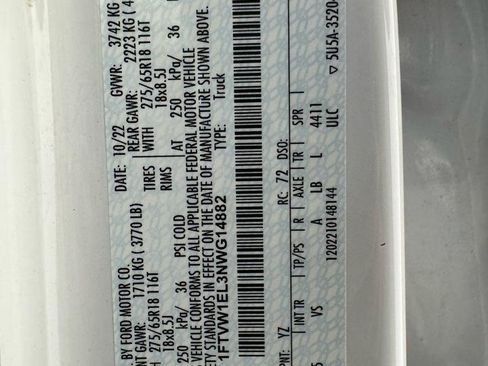 Used 2022 Ford F150 Lightning Pro AWD/4WD image 47