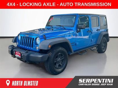 Used 2016 Jeep Wrangler Unlimited Sport