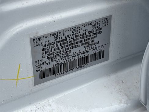 New 2026 Nissan Sentra SV w/ Floor Mat Package image 20