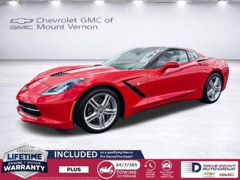 Used 2016 Chevrolet Corvette Stingray Coupe w/ Battery Protection Package RWD image 1
