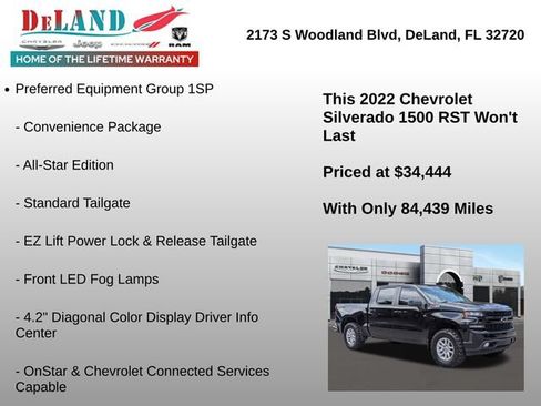 Used 2022 Chevrolet Silverado 1500 RST w/ Z71 Off-Road Package AWD/4WD image 24