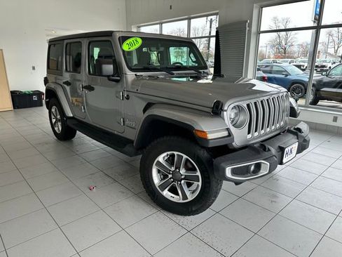 Used 2018 Jeep Wrangler Unlimited Sahara w/ Dual Top Group image 1
