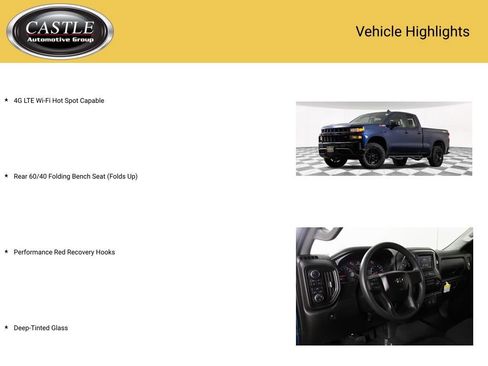Certified 2020 Chevrolet Silverado 1500 Custom Trail Boss w/ Custom Convenience Package image 16