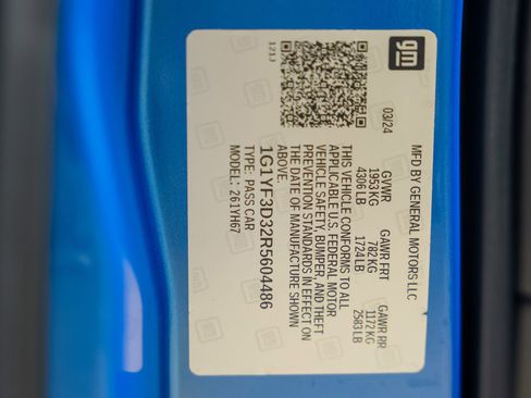 Used 2024 Chevrolet Corvette Z06 w/ Stealth Interior Trim Package image 66