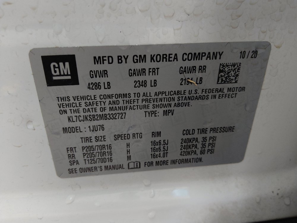 Used 2021 Chevrolet Trax LS w/ Tint and Cruise Package FWD image 33