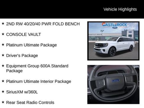 New 2025 Ford Expedition Max Platinum w/ Platinum Ultimate Package image 7