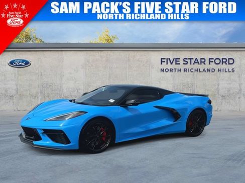 Used 2023 Chevrolet Corvette Stingray Premium Conv w/ Z51 Performance Package RWD image 4