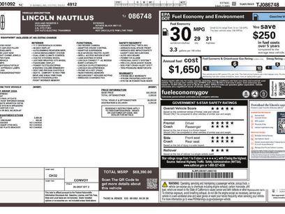 New 2026 Lincoln Nautilus Reserve