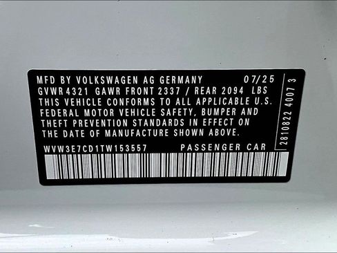 New 2026 Volkswagen GTI SE image 19