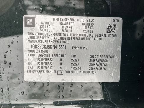 Used 2016 GMC Yukon Denali w/ Open Road Package image 39