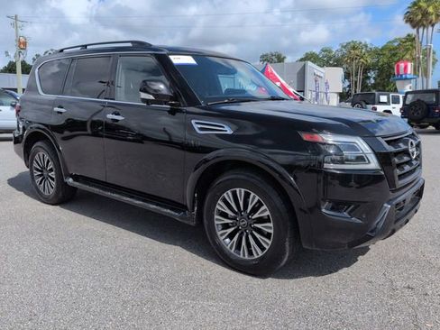 Used 2021 Nissan Armada SL w/ Midnight Edition Package RWD image 2