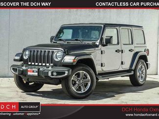 Used 2020 Jeep Wrangler Unlimited Sahara w/ Uconnect 4C Nav & Sound Group AWD/4WD video 1