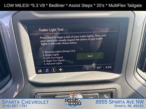 Used 2024 Chevrolet Silverado 1500 Custom Trail Boss w/ LPO, Dark Essentials Package image 22