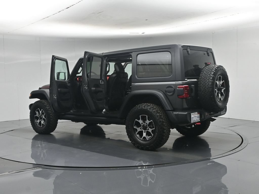 Used 2021 Jeep Wrangler Unlimited Rubicon w/ LED Lighting Group AWD/4WD image 34