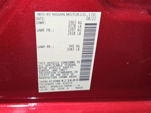 Used 2022 Nissan Altima 2.5 SR image 35