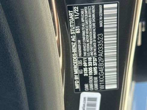 Certified 2023 Mercedes-Benz EQS 580 4MATIC Sedan image 21