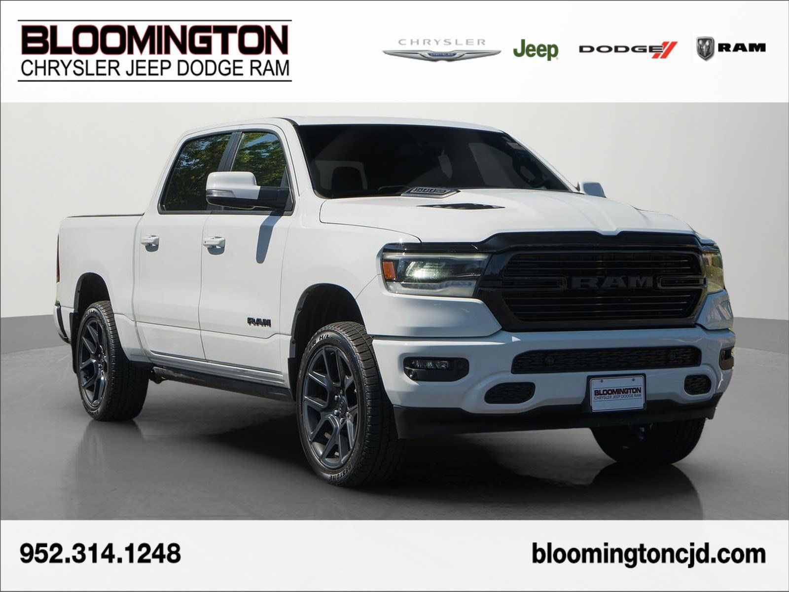 Used 2020 RAM 1500 Sport w/ Alpine Leather & Sound Group AWD/4WD image 1