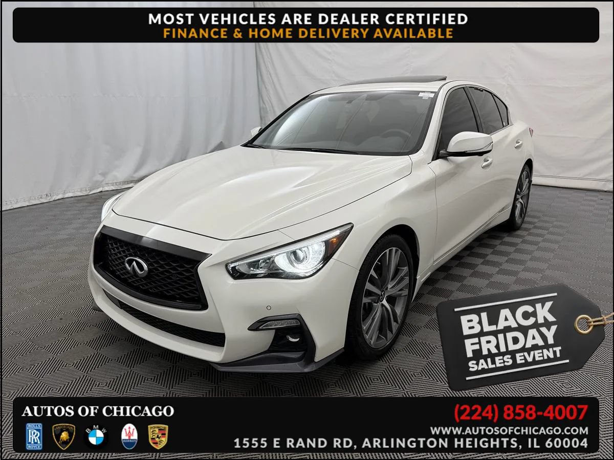 Used 2021 INFINITI Q50 Sensory w/ Cargo Package AWD/4WD image 1
