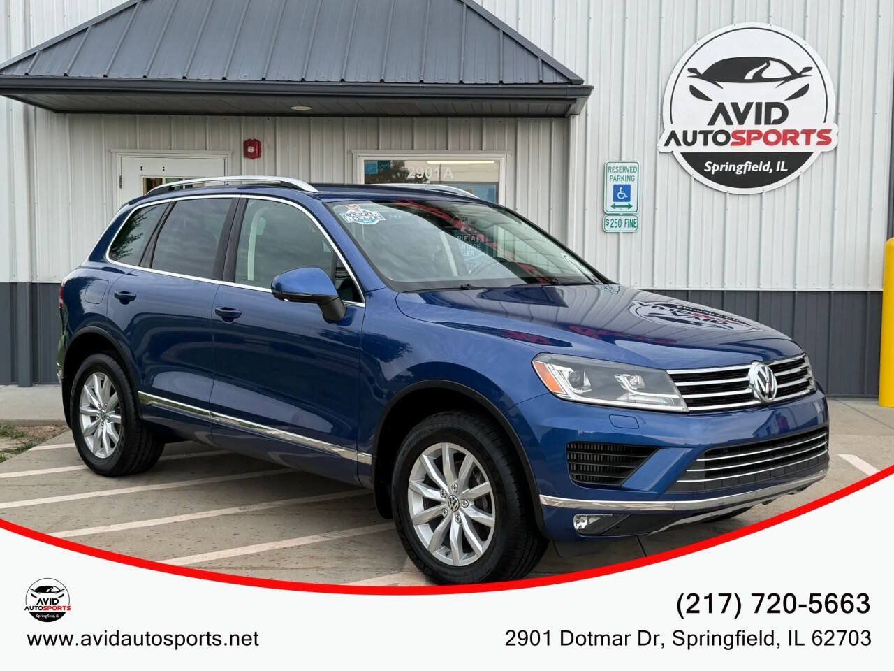 Used 2016 Volkswagen Touareg Sport AWD/4WD image 1