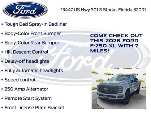 New 2026 Ford F250 XL w/ STX Appearance Package image 30