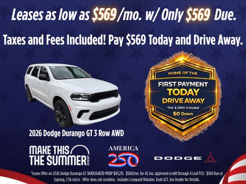 New 2026 Dodge Durango GT AWD/4WD image 22