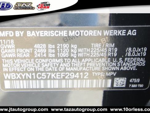 Used 2019 BMW X2 M35i w/ Premium Package AWD/4WD image 26