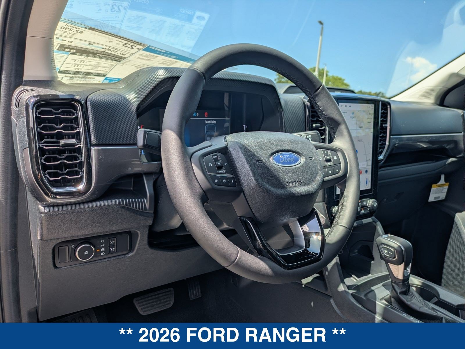 New 2026 Ford Ranger XLT w/ Black Appearance Package RWD image 28