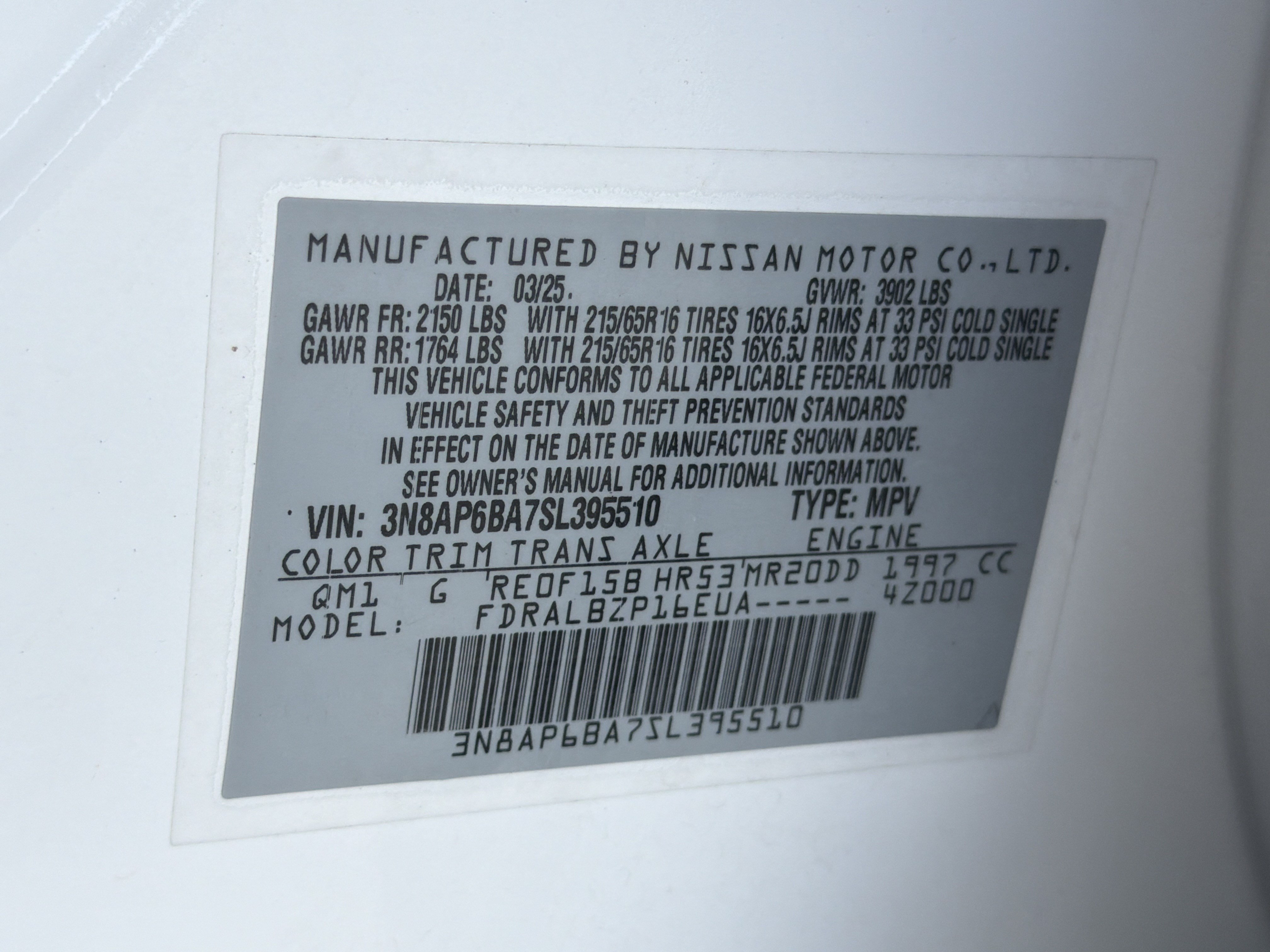 Used 2025 Nissan Kicks S FWD image 33