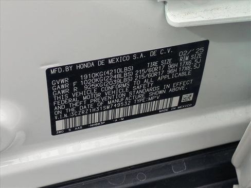 Used 2025 Honda HR-V LX image 22
