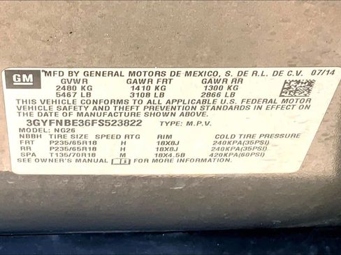 Used 2015 Cadillac SRX Luxury w/ Driver Awareness Package image 33