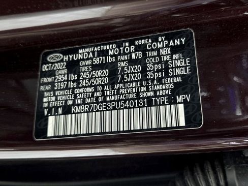 Used 2023 Hyundai Palisade Calligraphy image 30