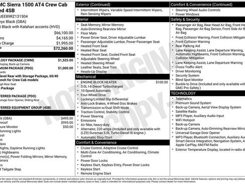 Used 2024 GMC Sierra 1500 AT4 w/ Technology Package AWD/4WD image 5